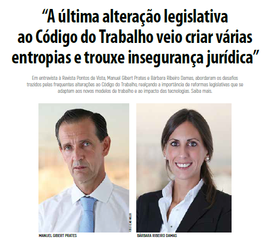 Featured image for “20 anos do Código do Trabalho – Entrevista SPS”